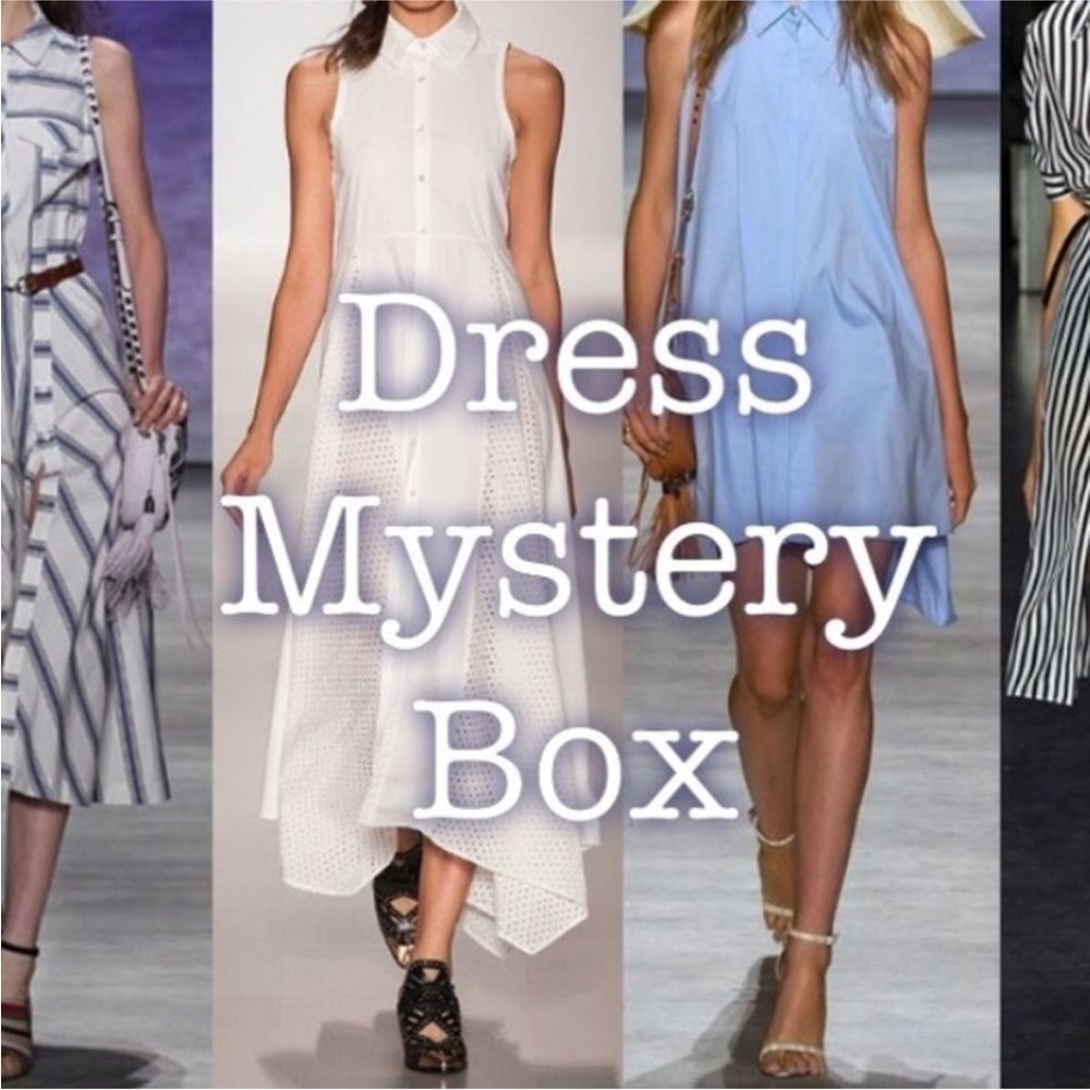 Mystery Box Dress Bundle - Set of 2 Beautiful Size Extra XS Small Summer Dresses